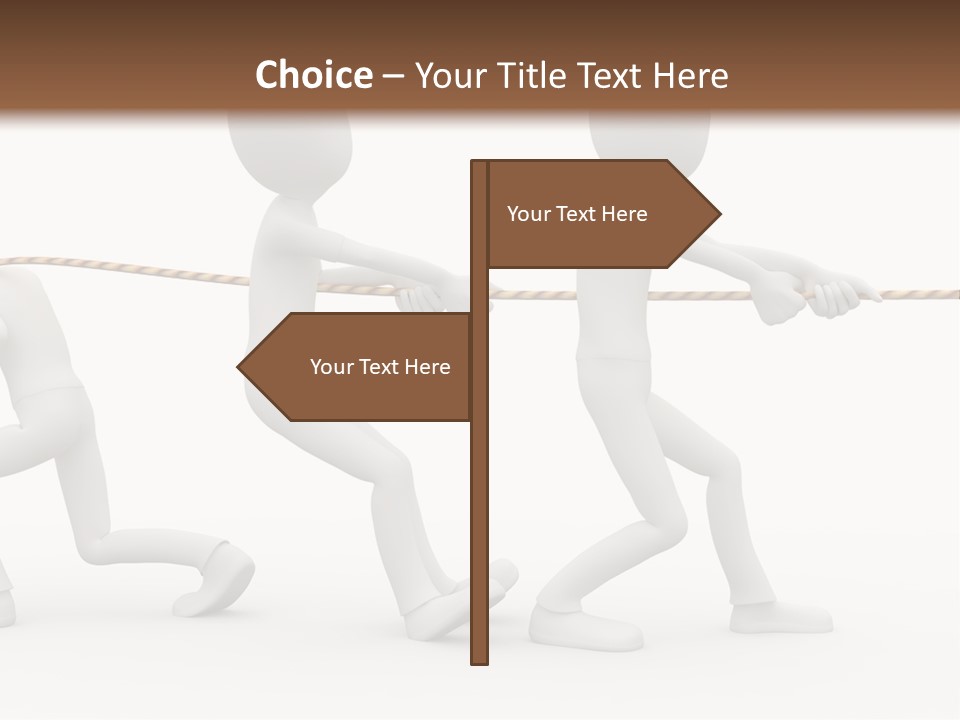 Abstract Art Team PowerPoint Template