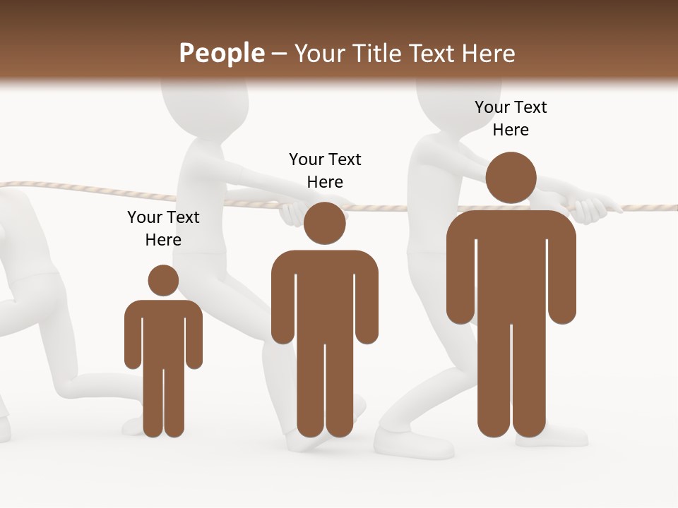 Abstract Art Team PowerPoint Template