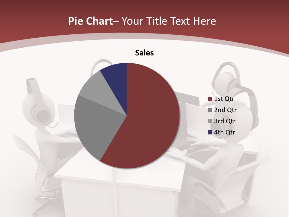 Render Microphone Man PowerPoint Template