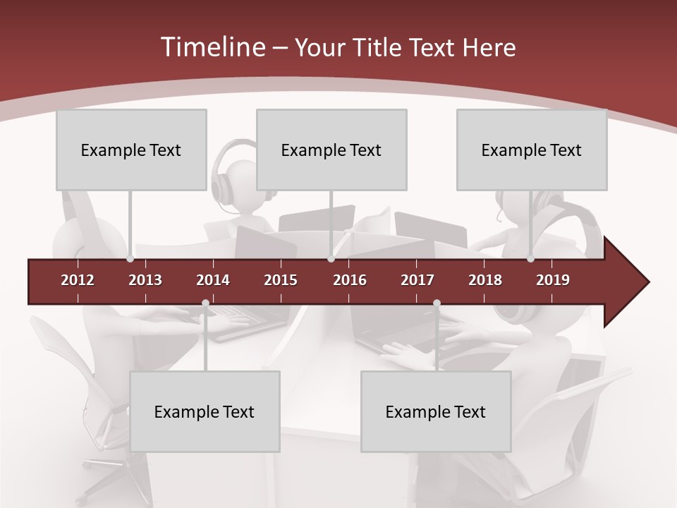 Render Microphone Man PowerPoint Template