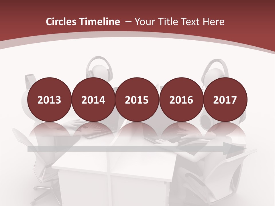 Render Microphone Man PowerPoint Template