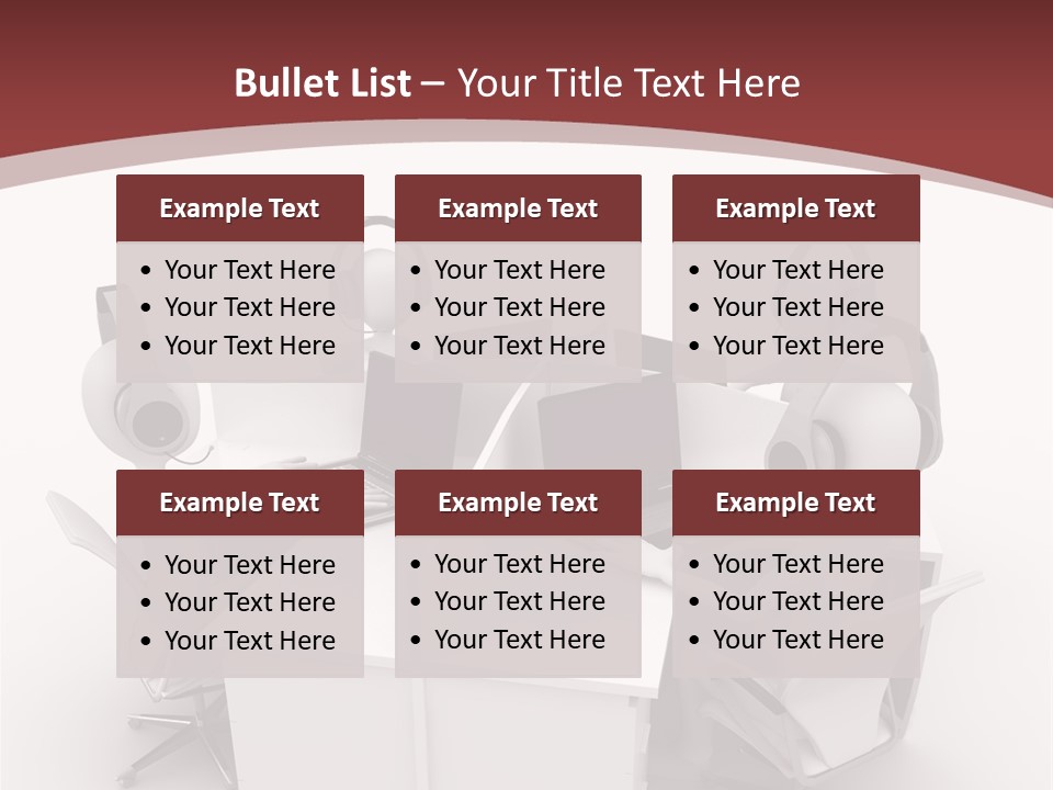 Render Microphone Man PowerPoint Template