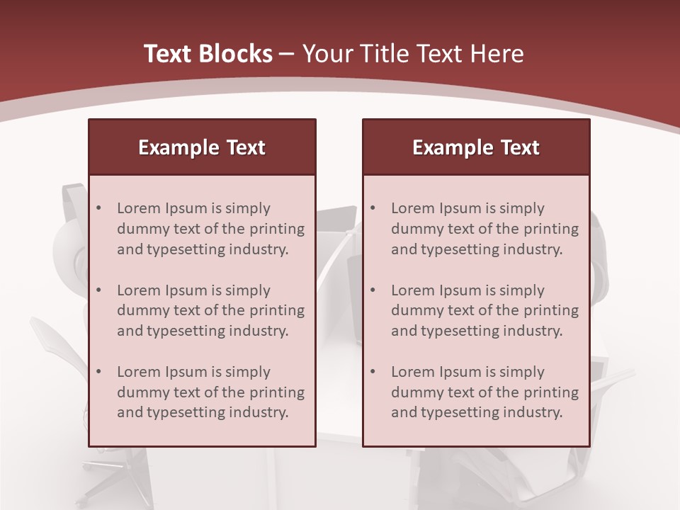 Render Microphone Man PowerPoint Template