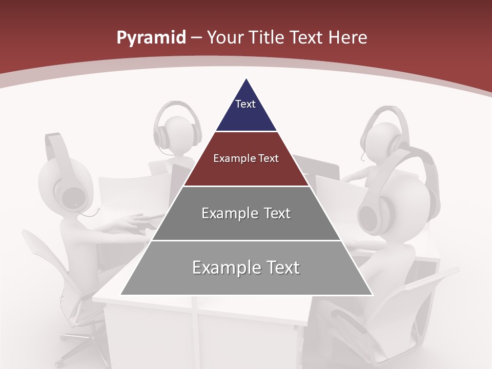 Render Microphone Man PowerPoint Template