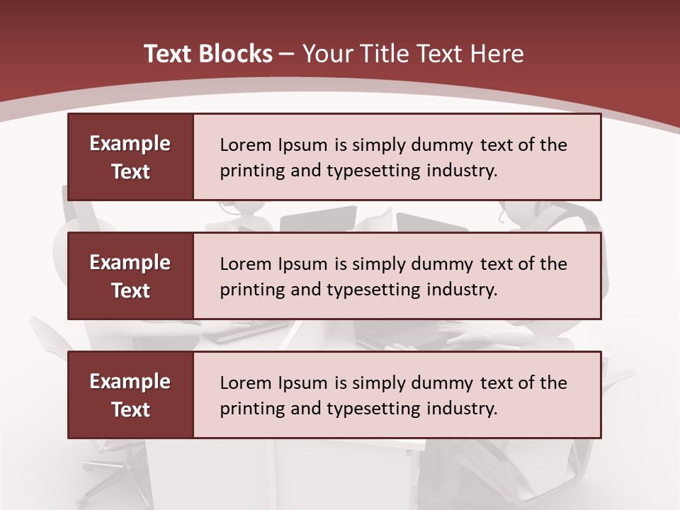 Render Microphone Man PowerPoint Template