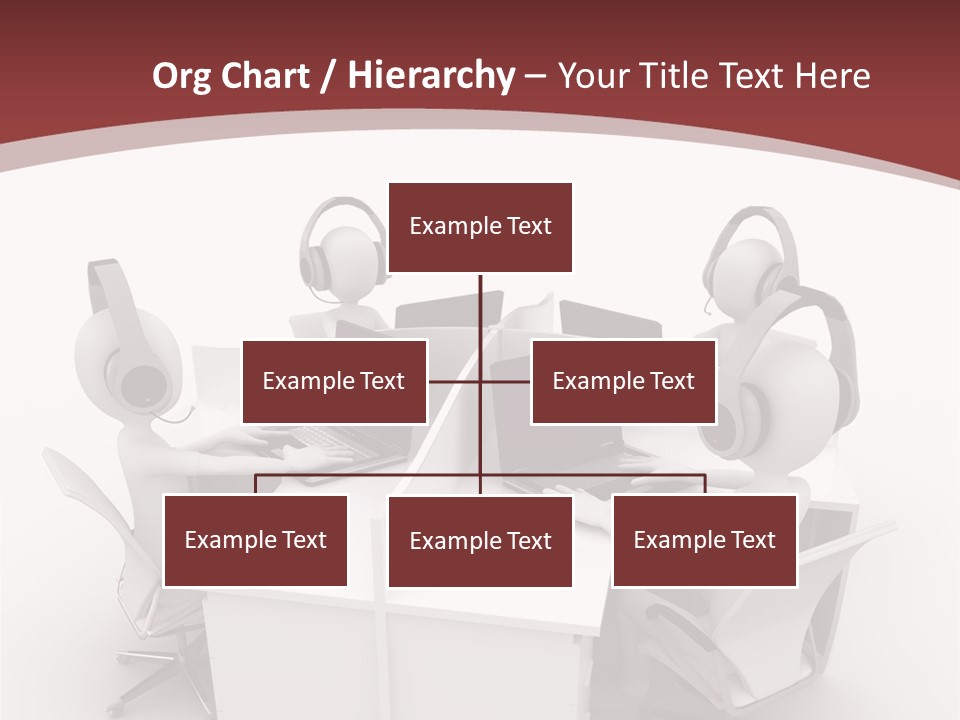 Render Microphone Man PowerPoint Template