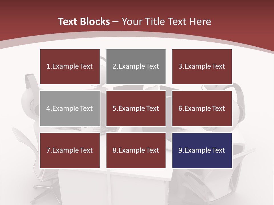 Render Microphone Man PowerPoint Template
