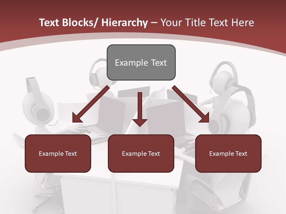 Render Microphone Man PowerPoint Template