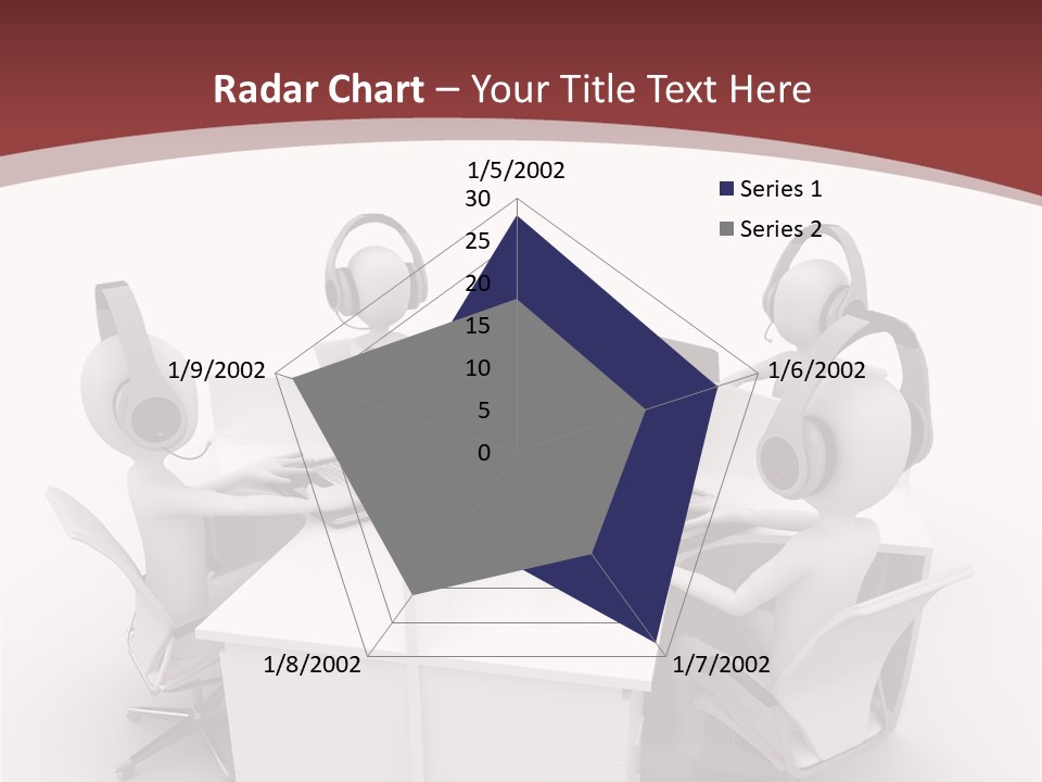 Render Microphone Man PowerPoint Template