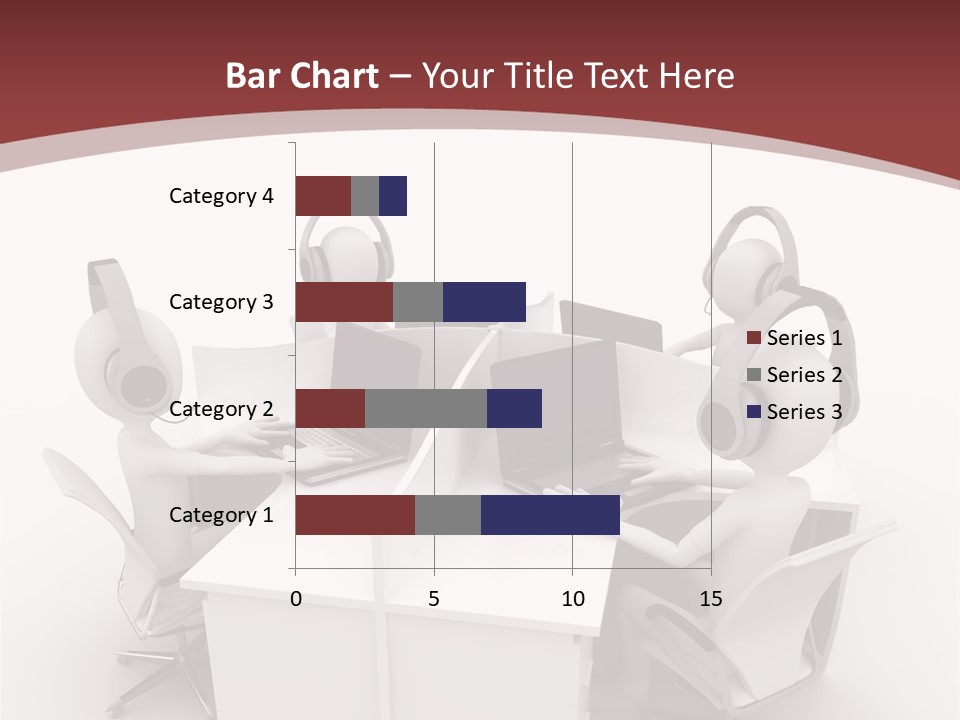 Render Microphone Man PowerPoint Template