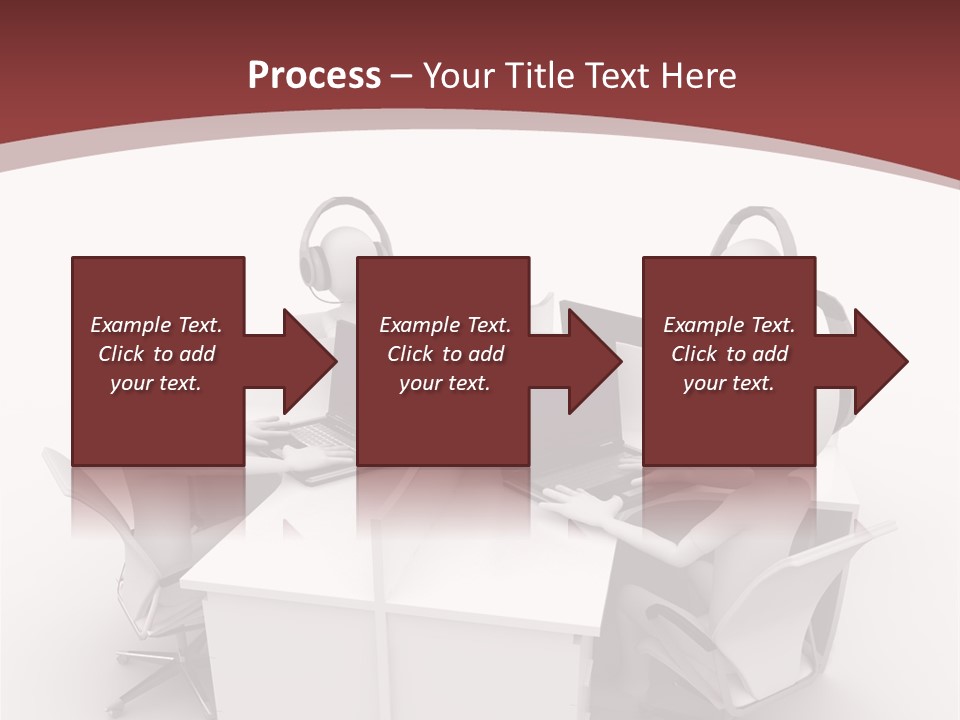 Render Microphone Man PowerPoint Template