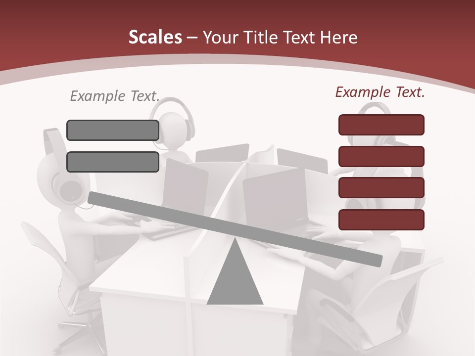Render Microphone Man PowerPoint Template