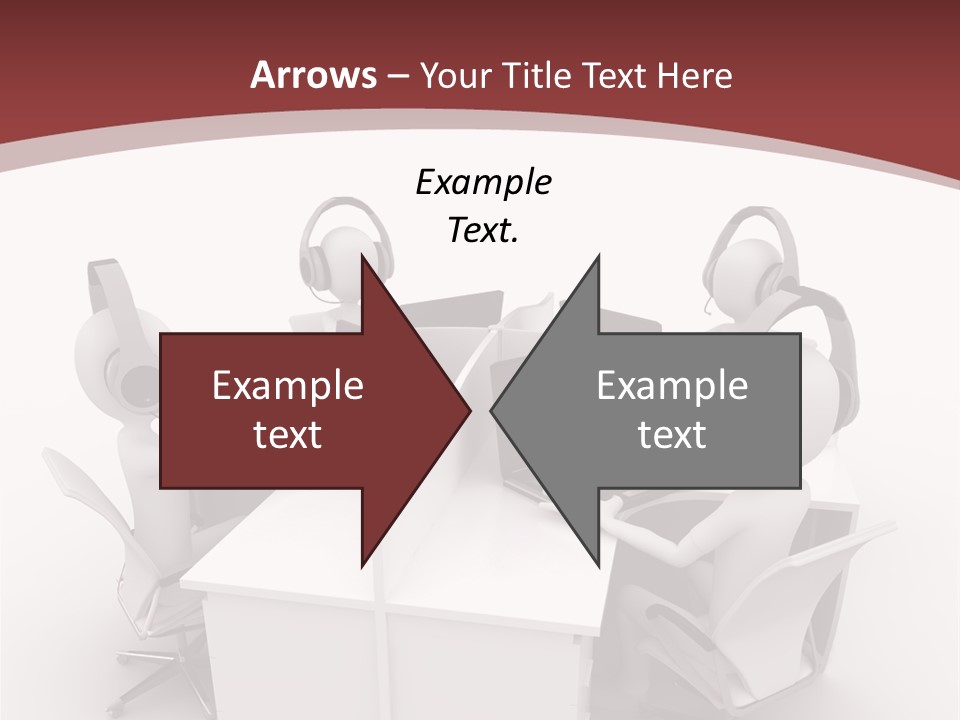 Render Microphone Man PowerPoint Template