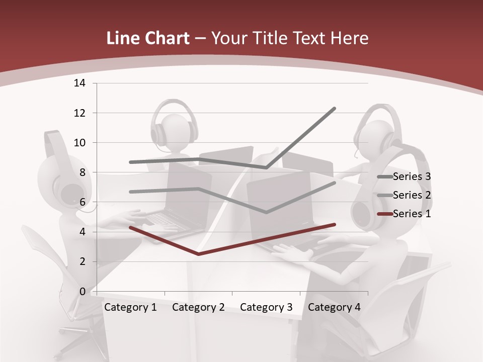 Render Microphone Man PowerPoint Template