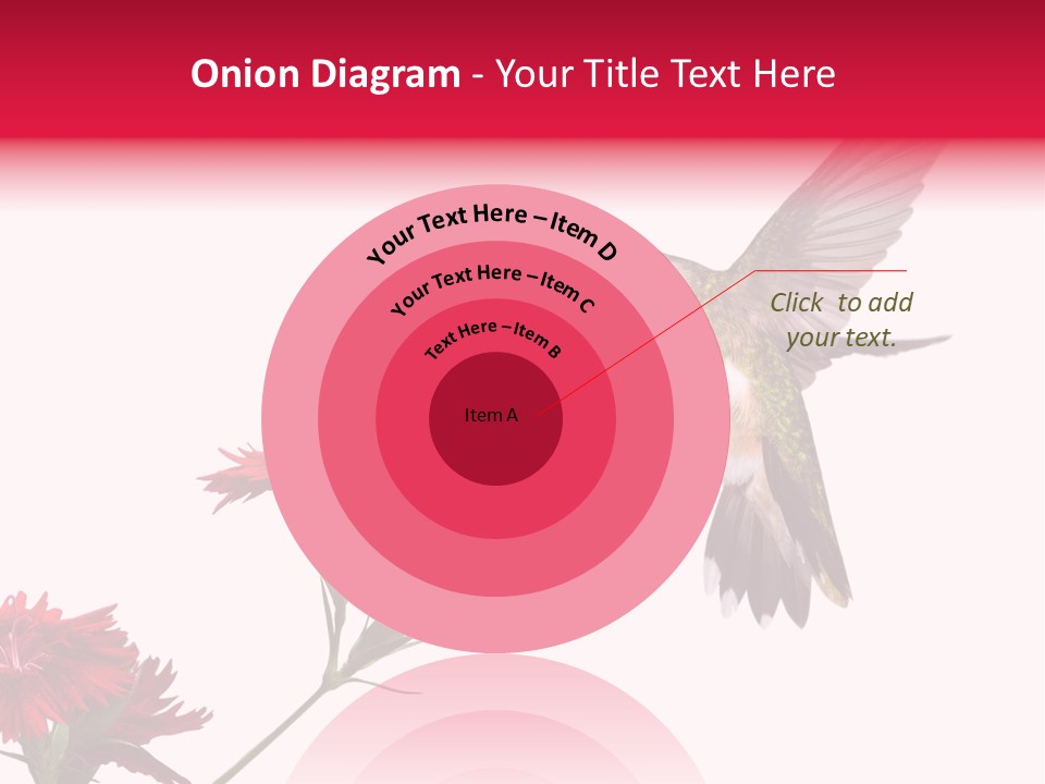 Throated Float Fragrant PowerPoint Template