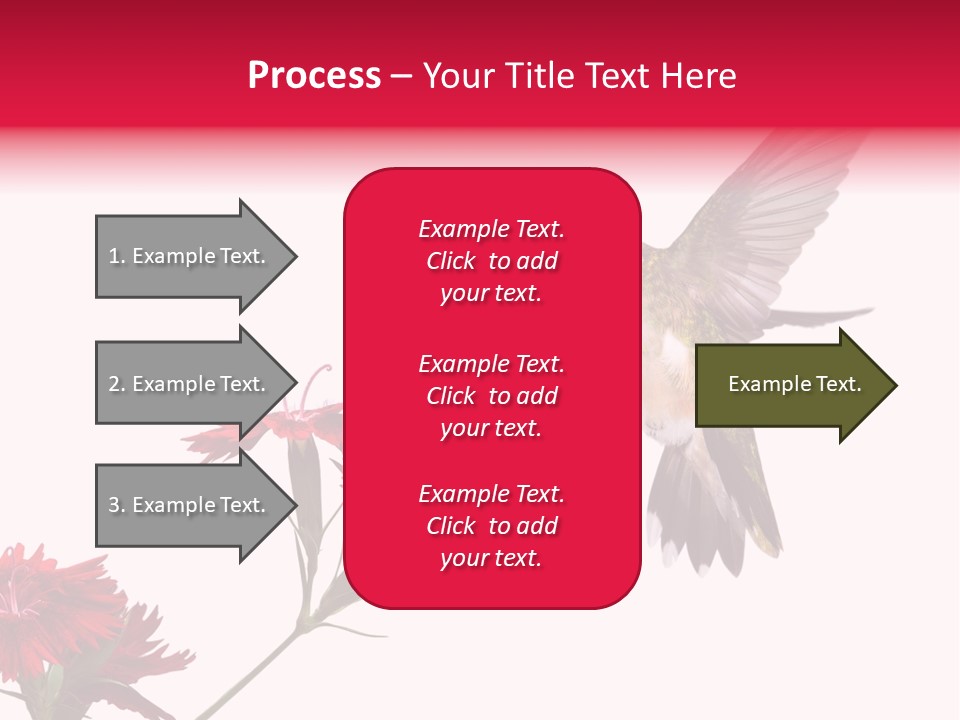 Throated Float Fragrant PowerPoint Template
