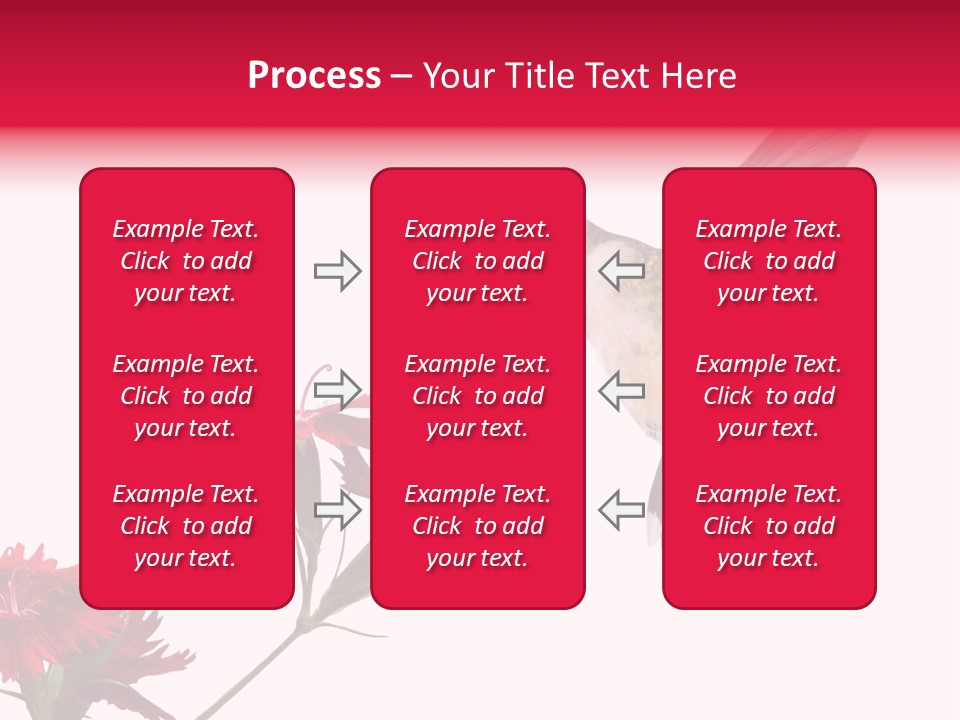 Throated Float Fragrant PowerPoint Template