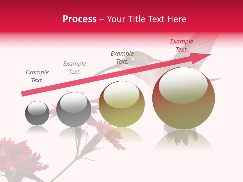 Throated Float Fragrant PowerPoint Template