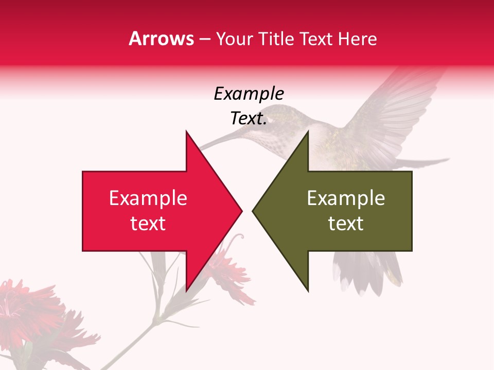 Throated Float Fragrant PowerPoint Template