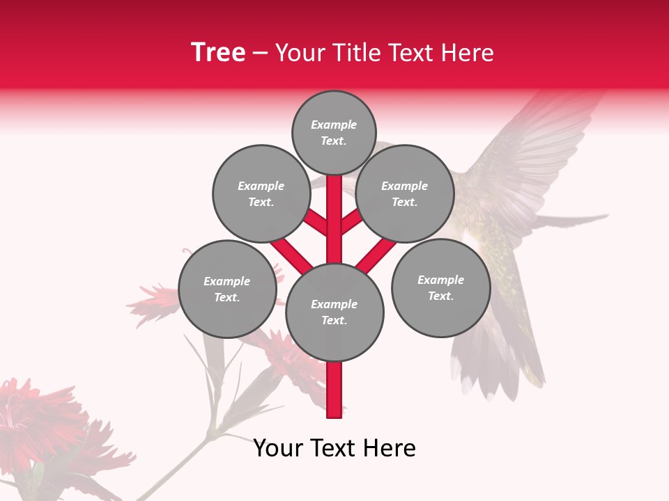 Throated Float Fragrant PowerPoint Template