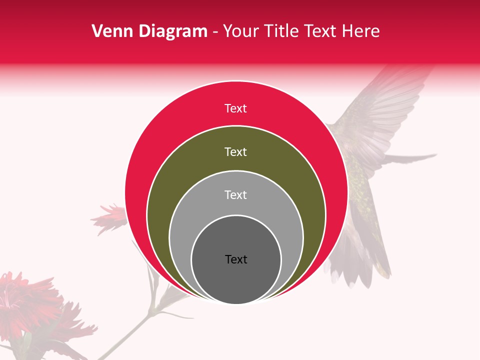 Throated Float Fragrant PowerPoint Template