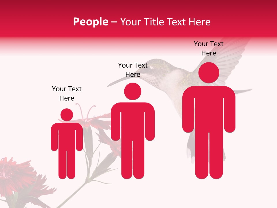 Throated Float Fragrant PowerPoint Template