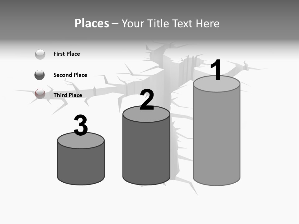 Earthquake Three Dimensional People PowerPoint Template