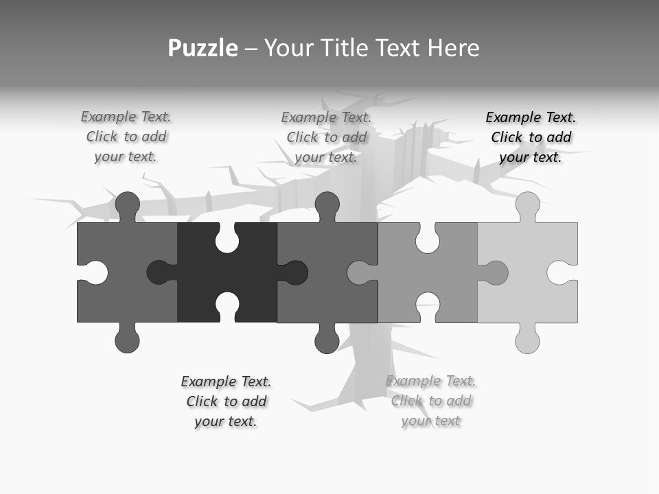 Earthquake Three Dimensional People PowerPoint Template