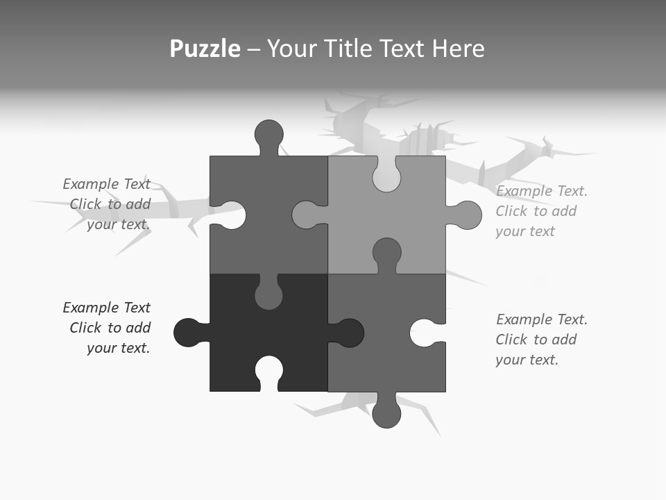 Earthquake Three Dimensional People PowerPoint Template