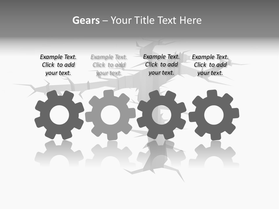 Earthquake Three Dimensional People PowerPoint Template