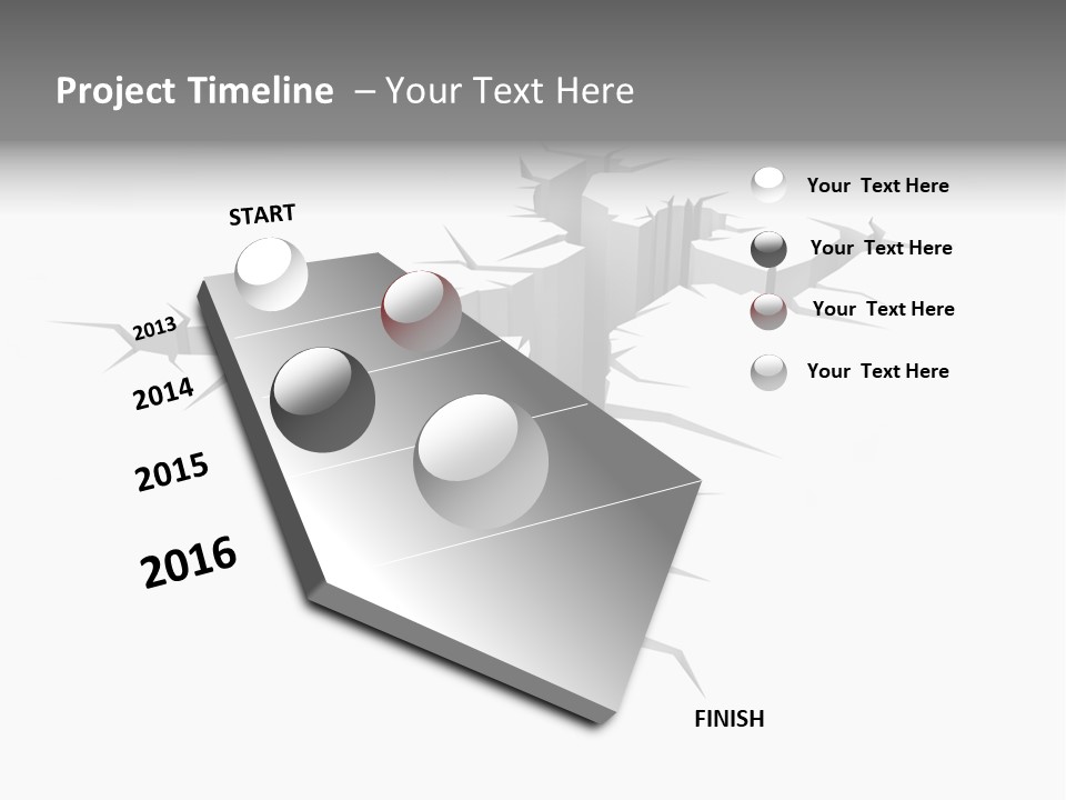 Earthquake Three Dimensional People PowerPoint Template