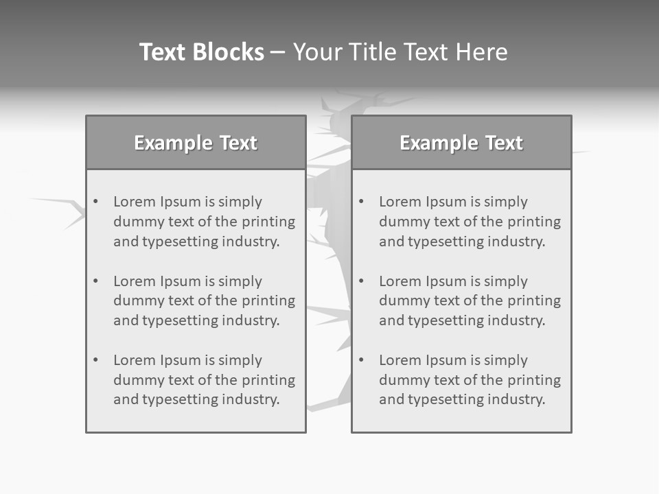 Earthquake Three Dimensional People PowerPoint Template