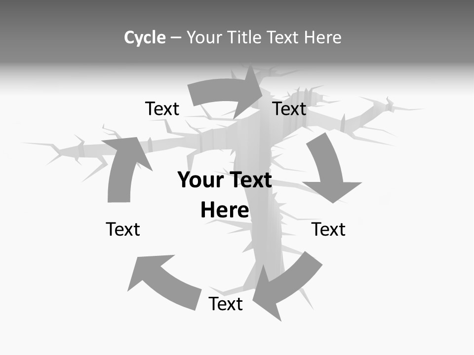Earthquake Three Dimensional People PowerPoint Template