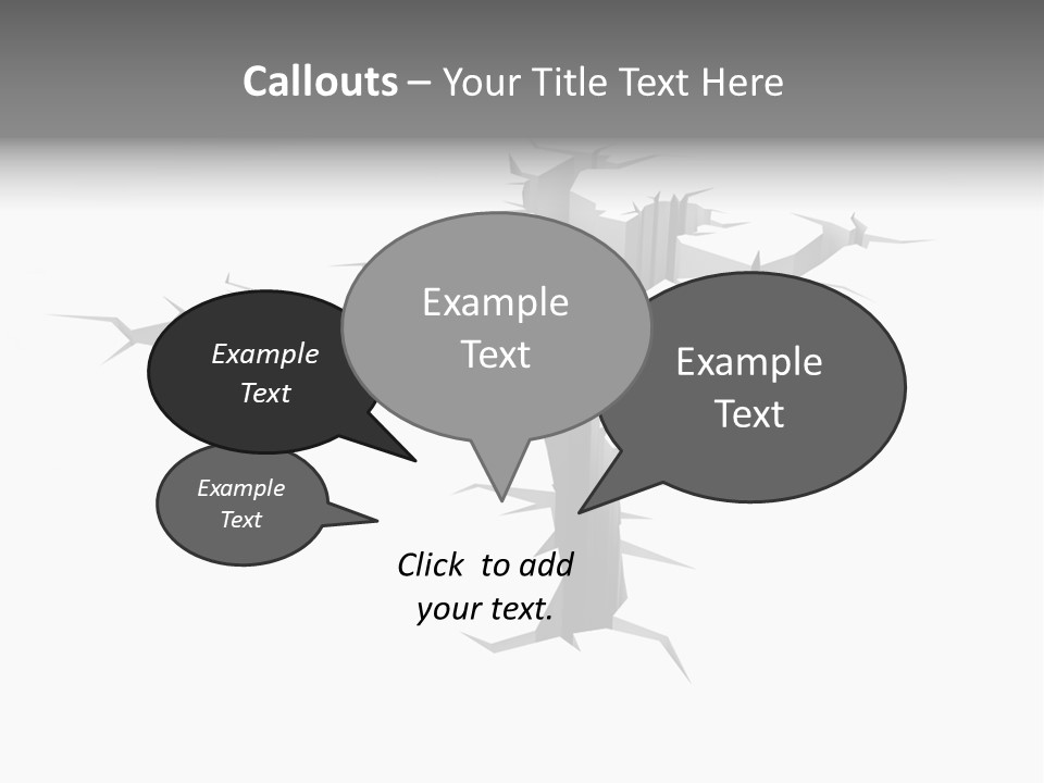 Earthquake Three Dimensional People PowerPoint Template
