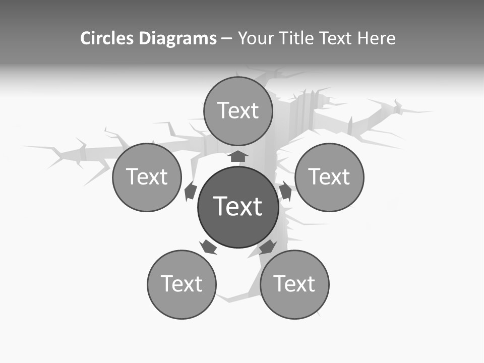 Earthquake Three Dimensional People PowerPoint Template