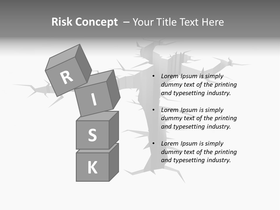 Earthquake Three Dimensional People PowerPoint Template