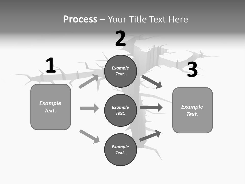 Earthquake Three Dimensional People PowerPoint Template