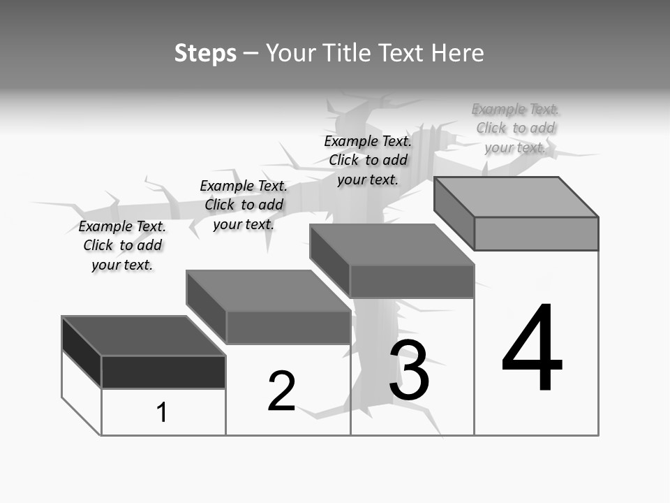 Earthquake Three Dimensional People PowerPoint Template