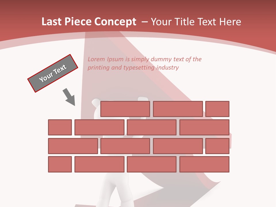 Stock Abstract Rendering PowerPoint Template