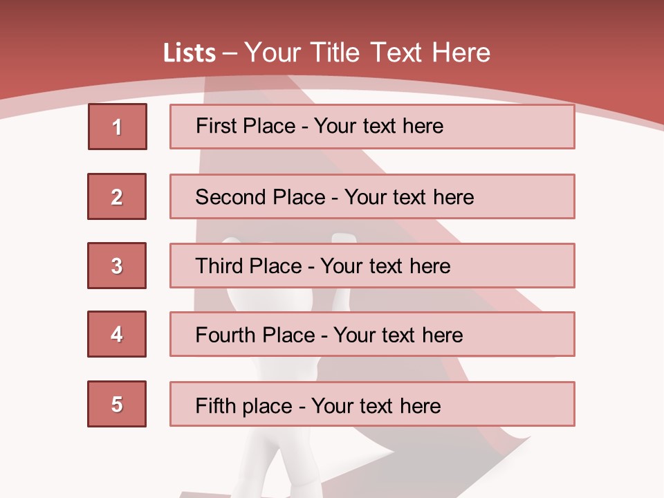 Stock Abstract Rendering PowerPoint Template