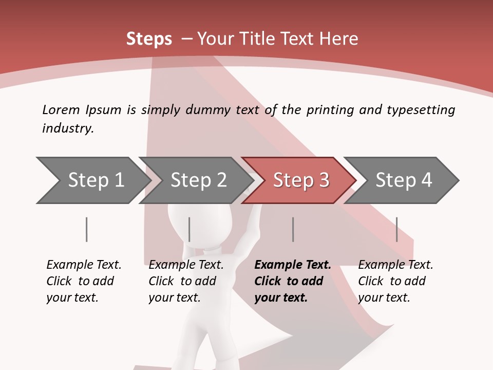 Stock Abstract Rendering PowerPoint Template