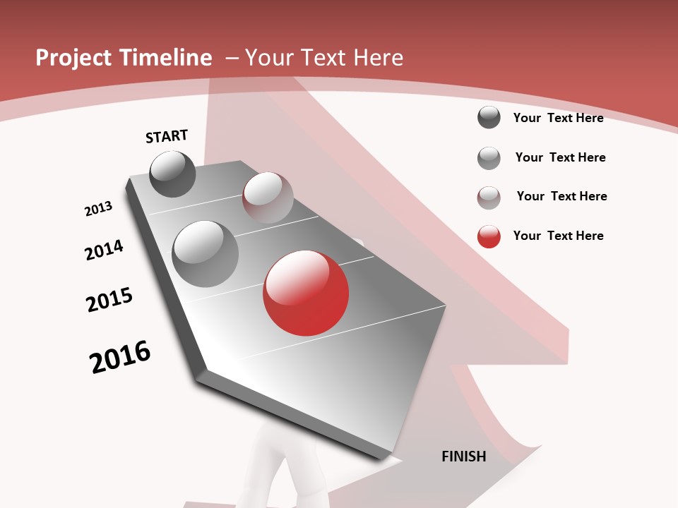 Stock Abstract Rendering PowerPoint Template