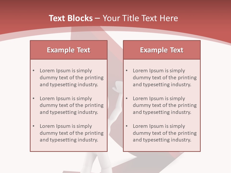 Stock Abstract Rendering PowerPoint Template