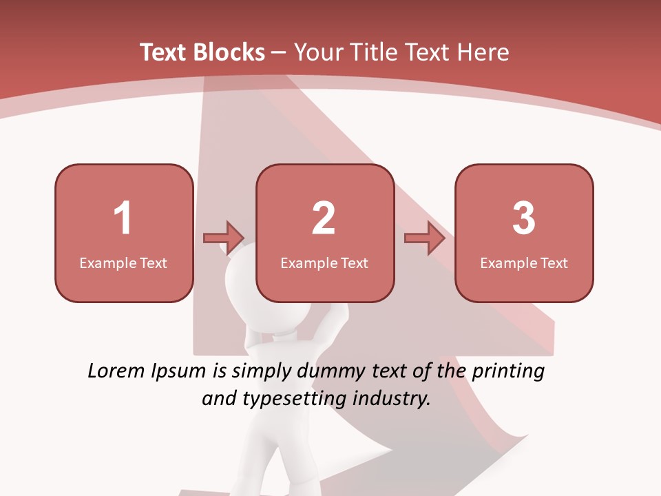 Stock Abstract Rendering PowerPoint Template