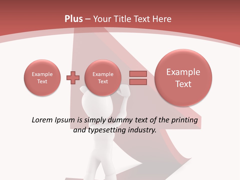 Stock Abstract Rendering PowerPoint Template