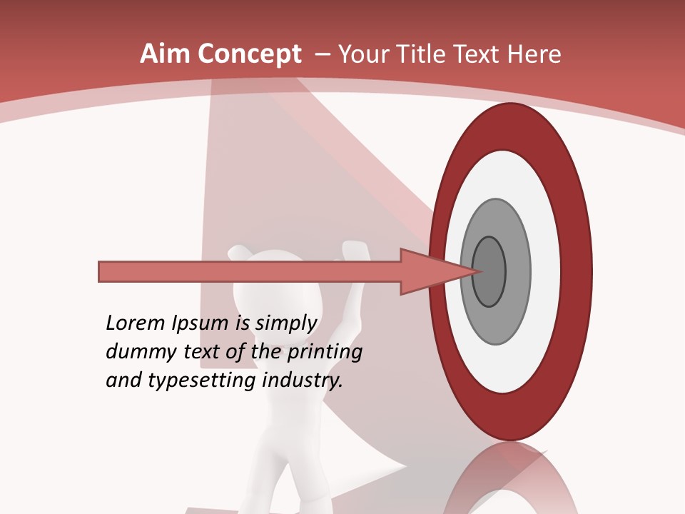 Stock Abstract Rendering PowerPoint Template