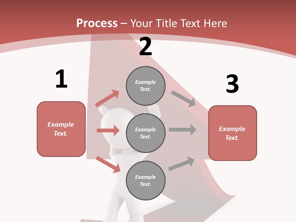 Stock Abstract Rendering PowerPoint Template