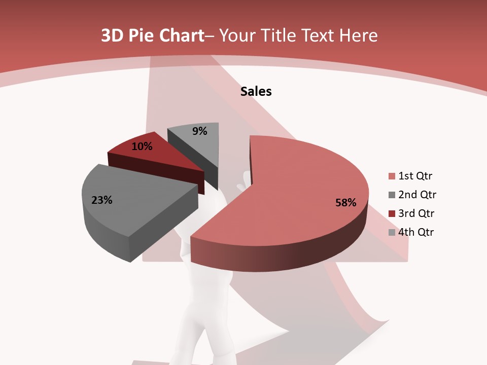Stock Abstract Rendering PowerPoint Template