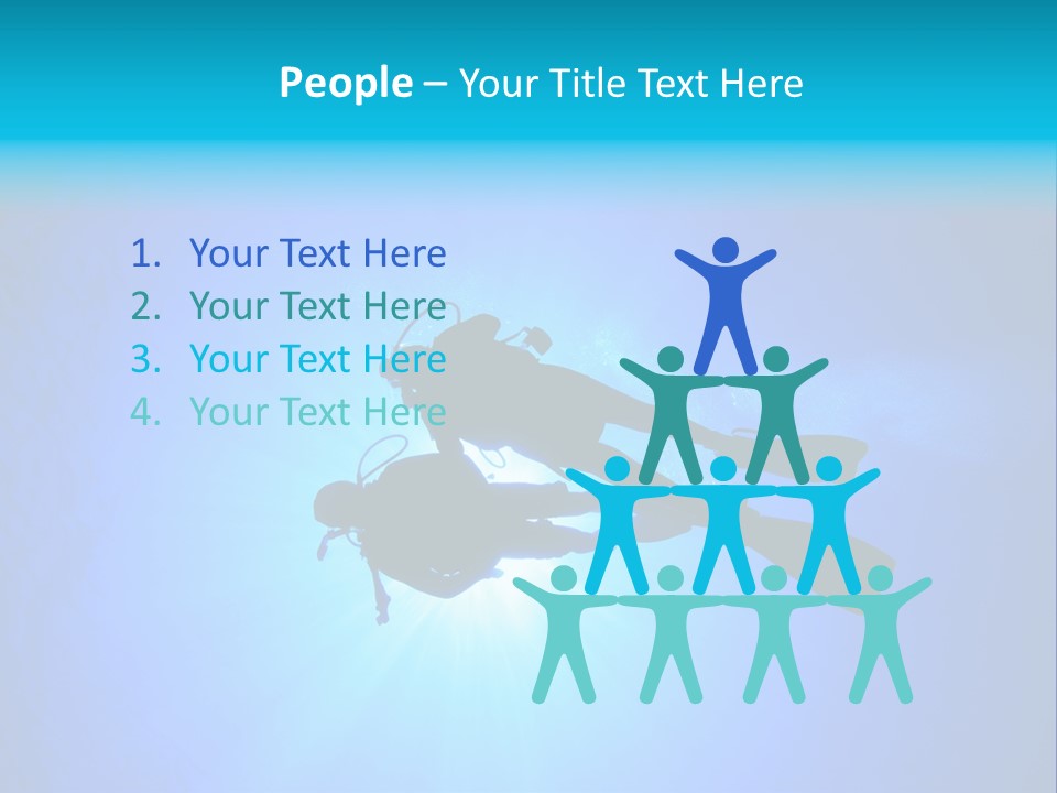 Team Neutral Deep PowerPoint Template