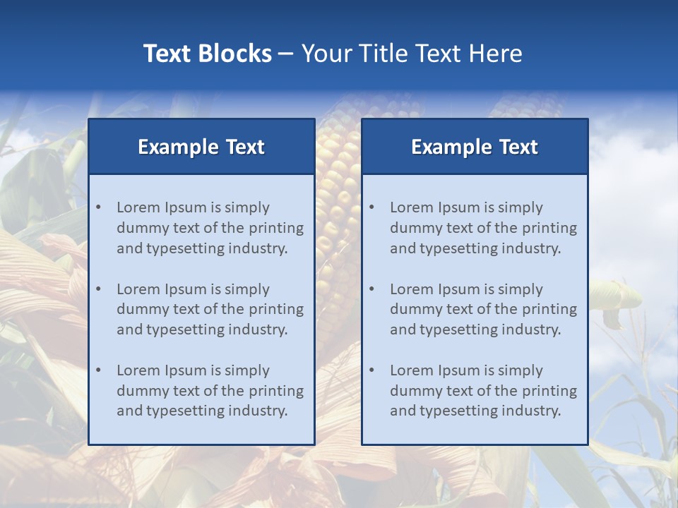 Industry Scenics Healthy PowerPoint Template